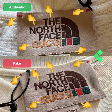 north facr gucci replica|Gucci north face shirts.